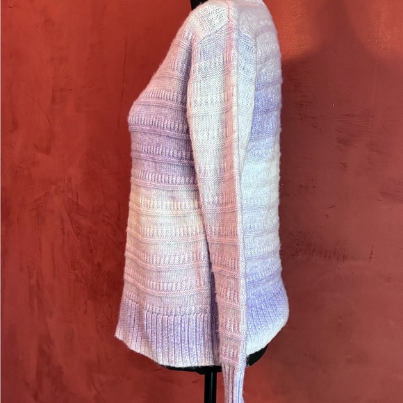 Loft Outlet Women’s NWT Purple Ombré Long Sleeve Sweater, Size XS Petite - Picture 4 of 11